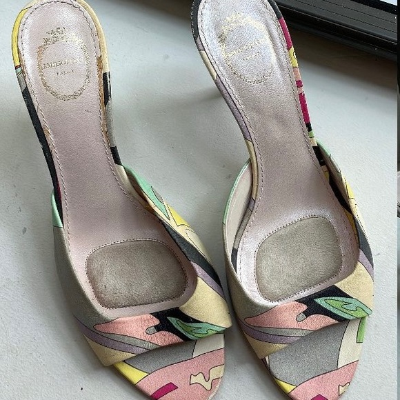 Emilio Pucci Vintage Kitten Heels - Picture 2 of 4